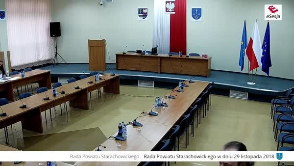 II Sesja Rady Powiatu w Starachowicach z dnia 29.11.2018r.