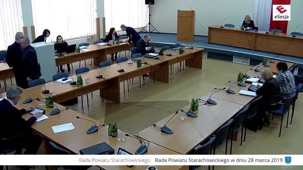 VII Sesja Rady Powiatu w Starachowicach z dnia 28.03.2019r.