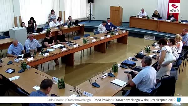 XVI Sesja Rady Powiatu w Starachowicach z dnia 30.12.2019r.