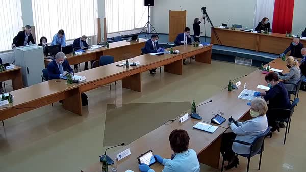 XX Sesja Rady Powiatu w Starachowicach 16.04.2020 r.